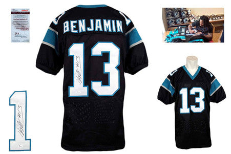 Kelvin Benjamin Signed Jersey - Carolina Panthers Autographed - JSA Witness