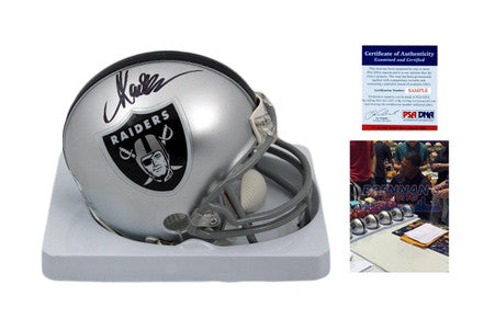 Marcus Allen Autographed Signed Oakland Raiders Mini Helmet - PSA Authentic