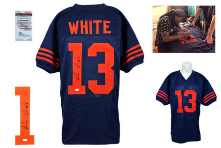 Kevin White Signed Jersey - JSA Witness - Chicago Bears Autographed - TB