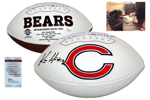 Kevin White Signed Football - JSA Witness - Chicago Bears Autographed