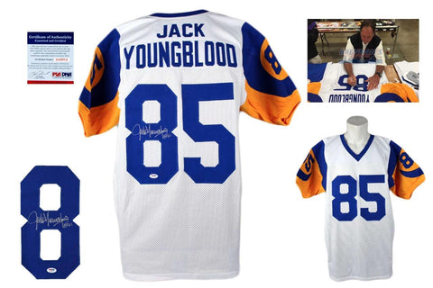 Jack Youngblood Autographed Signed Jersey - White - PSA DNA Authentic