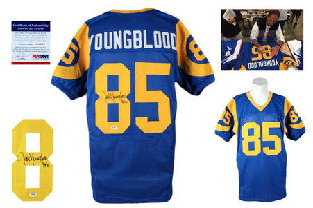 Jack Youngblood Autographed Signed Jersey - Royal - PSA DNA Authentic