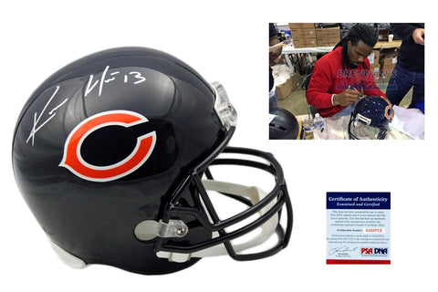 Kevin White Autographed Chicago Bears Full Size Rep Helmet - PSA DNA Authentic