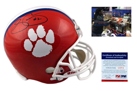 Sammy Watkins Signed Helmet - JSA Witness - Clemson Tigers Autographed