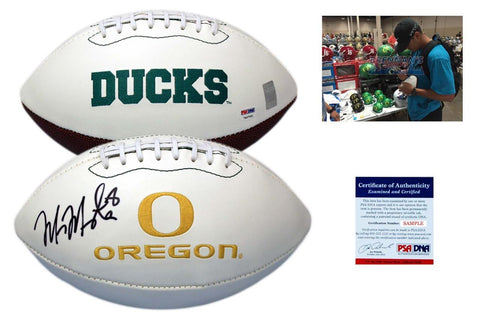 Marcus Mariota Autographed Signed Oregon Ducks  Football - PSA DNA