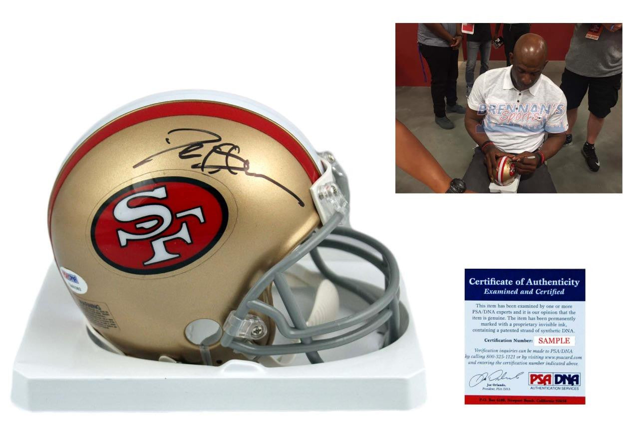 Deion Sanders Autographed Signed San Francisco 49ers Mini Helmet