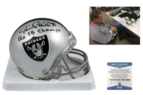 Jim Plunkett Autographed Signed Oakland Raiders Mini Helmet