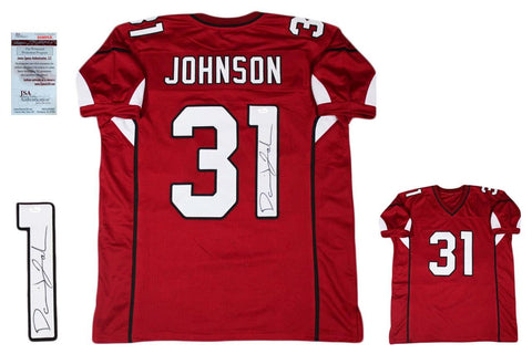 David Johnson Autographed Signed Jersey - JSA Witnessed - Red