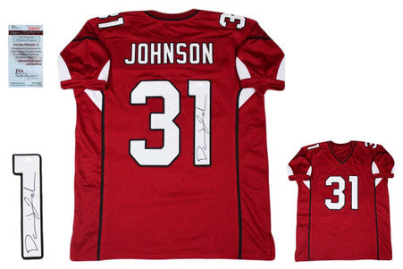 David Johnson Autographed Signed Jersey - JSA Witnessed - Red