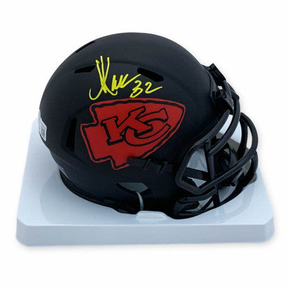 Marcus Allen Autographed Signed Chiefs Eclipse Mini Helmet - Beckett Authentic