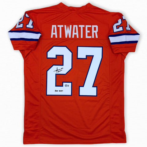 Steve Atwater Autographed Signed Jersey - Orange - Beckett Authentic