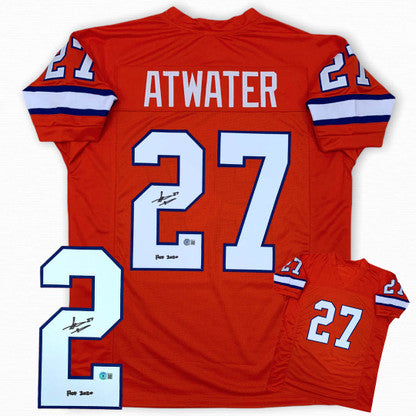 Steve Atwater Autographed Signed Jersey - Orange - Beckett Authentic