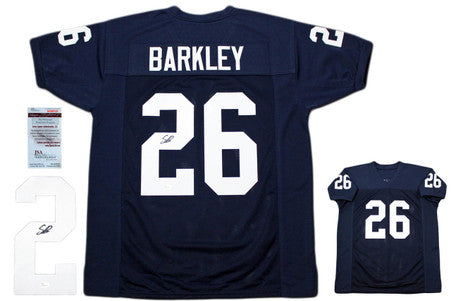 Saquon Barkley Autographed Signed Jersey - JSA Witnessed Authentic