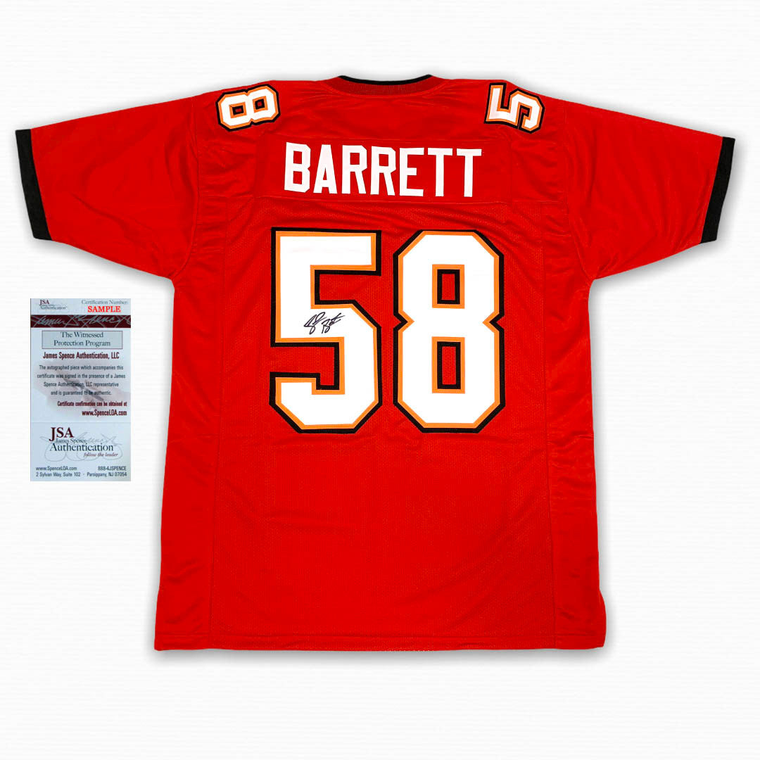 Shaquil Barrett Autographed Signed Jersey - Red - JSA Authentic