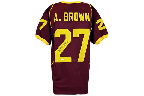 Antonio Brown Autographed Jersey - Burgundy - JSA Authentic