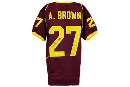 Antonio Brown Autographed Jersey - Burgundy - JSA Authentic