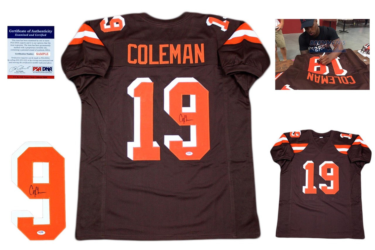 Corey Coleman Autographed Signed Jersey - PSA DNA Authentic