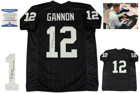 Rich Gannon Autographed Signed Jersey - Beckett Authentic - 2002 NFL MVP