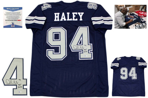 Charles Haley Autographed Signed Jersey - navy