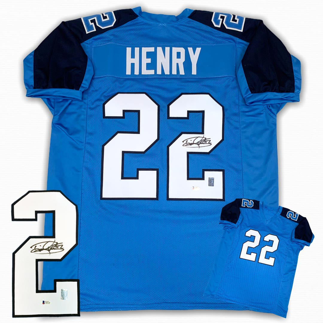 Derrick Henry Autographed Signed Jersey - Blue