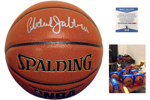 Kareem Abdul-Jabbar Autographed Signed Spalding Basketball - LA Lakers - Beckett