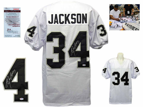 Bo Jackson Autographed Signed Jersey - White