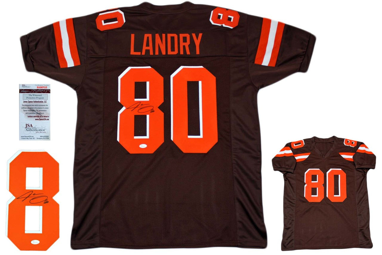 Jarvis Landry Signed Jersey - Brown