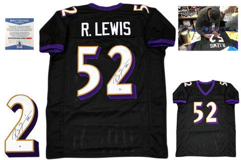 Ray Lewis Signed Jersey - black