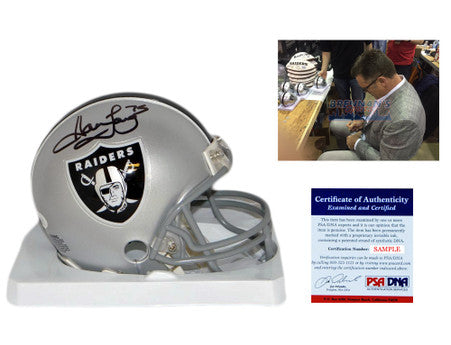 Howie Long Signed Mini Helmet - PSA - Oakland Raiders Autographed