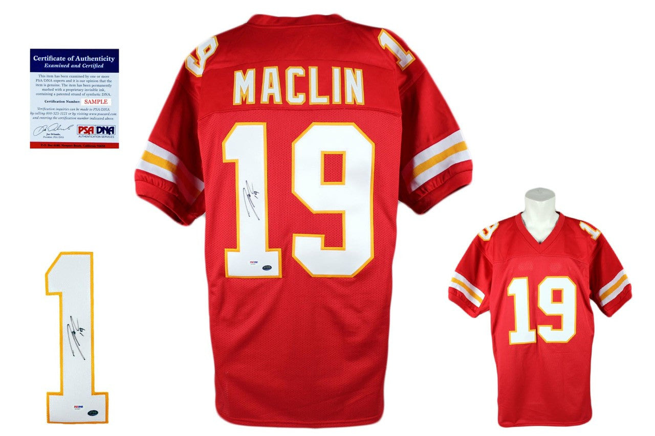 Jeremy Maclin Signed Jersey - PSA DNA - Kansas City Chiefs Autographed