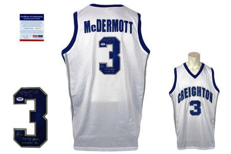 Doug McDermott Signed Jersey - PSA DNA - Creighton Blue Jays Autographed