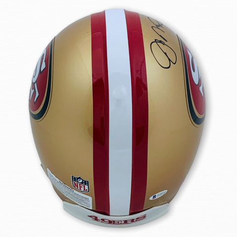 49ers Joe Montana Autographed Signed Authentic Helmet - Beckett