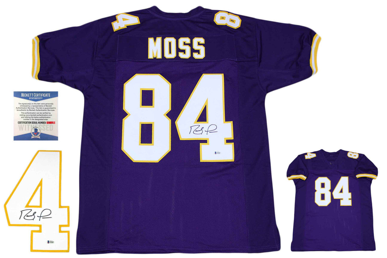 Randy Moss Autographed Signed Jersey