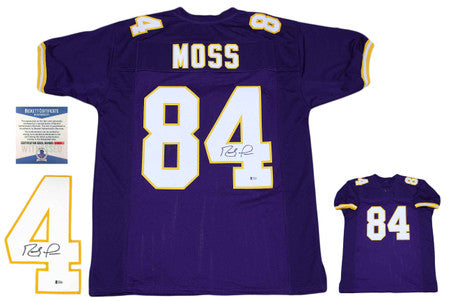 Randy Moss Autographed Signed Jersey - Beckett Authentic