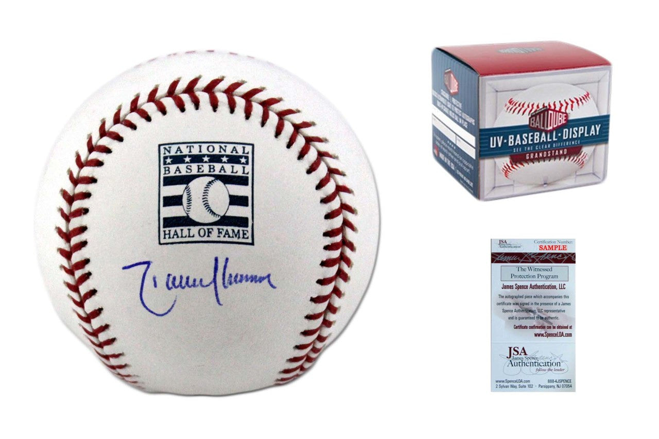 Randy Johnson Autographed Hall of Fame Baseball