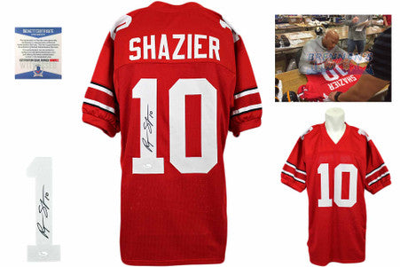 Ryan Shazier Autographed Jersey - Red - Beckett Authentic