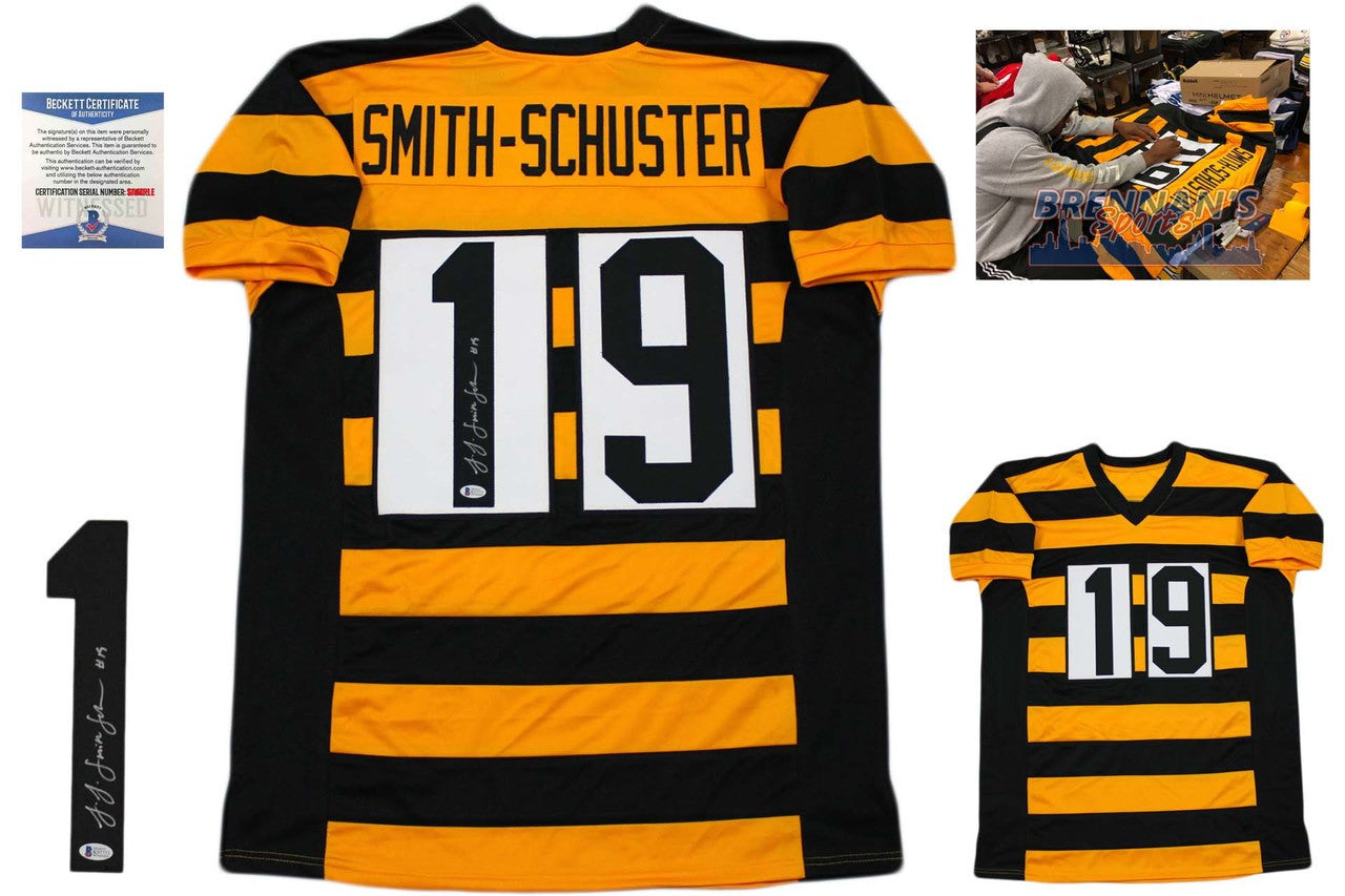 JuJu Smith-Schuster Autographed Jersey - Bumblebee