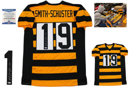 JuJu Smith-Schuster Autographed Jersey - Beckett Authentic - Bumblebee