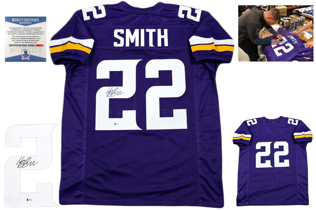 Harrison Smith Signed Jersey - Purple