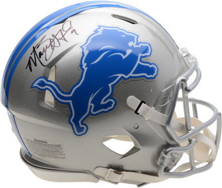 Detroit Lions Matt Stafford Autographed Signed Authentic Speed Helmet - Fanatics Authentic