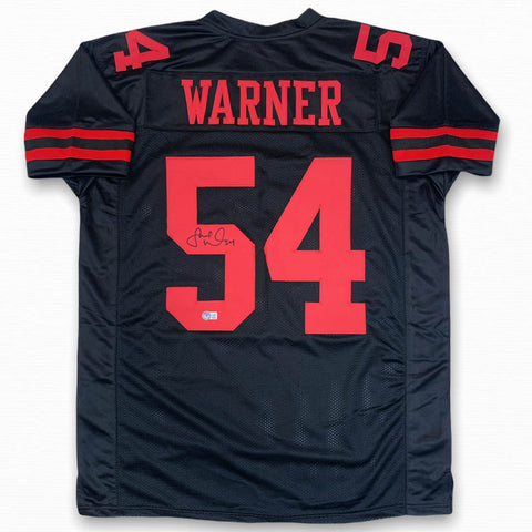 Fred Warner Autographed Signed Jersey - Black - Beckett Authentic