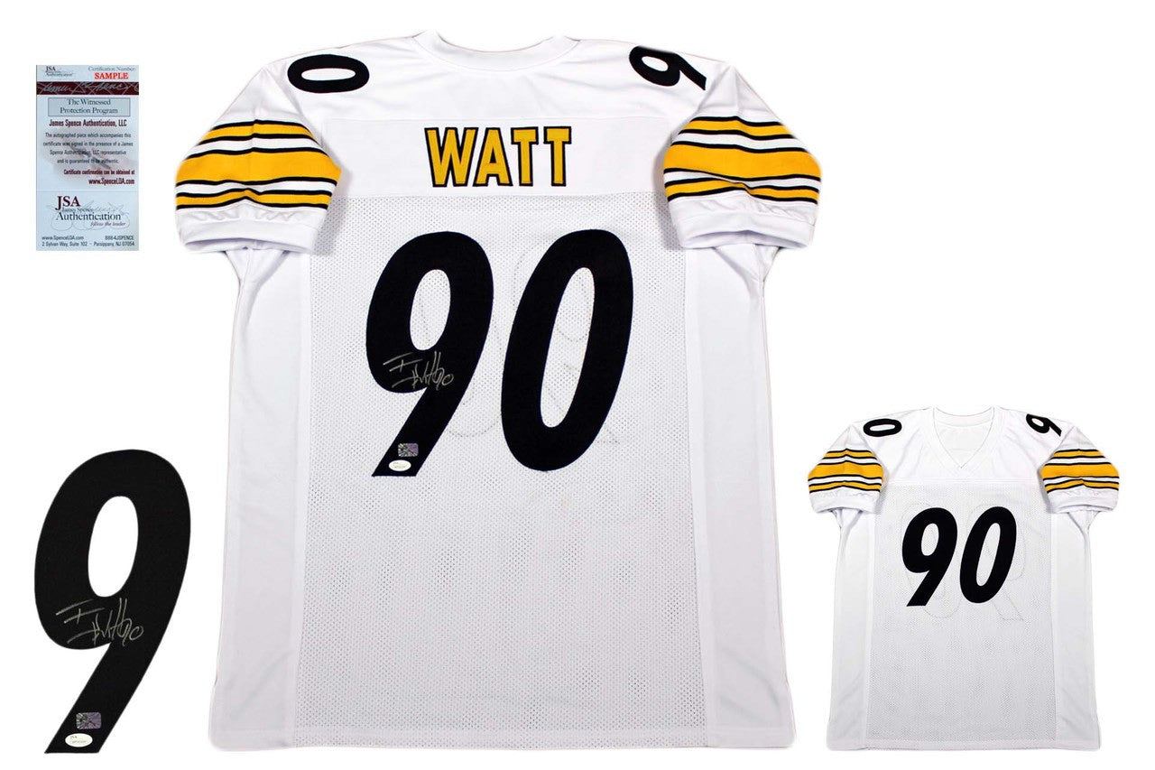 TJ Watt Autographed Signed Jersey - JSA Witnessed - White