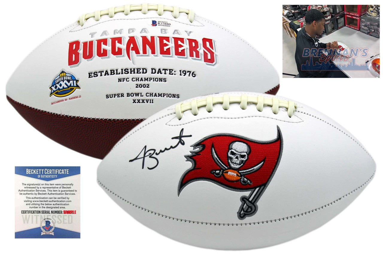 Jameis Winston Signed Buccaneers Football