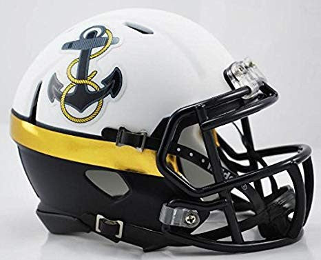 Navy Midshipmen Mini Speed Football Helmet