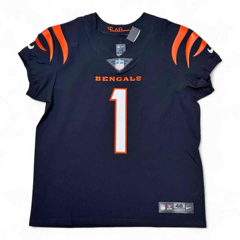 Jamarr Chase Autographed Signed Bengals Nike Vapor Elite Jersey - Beckett
