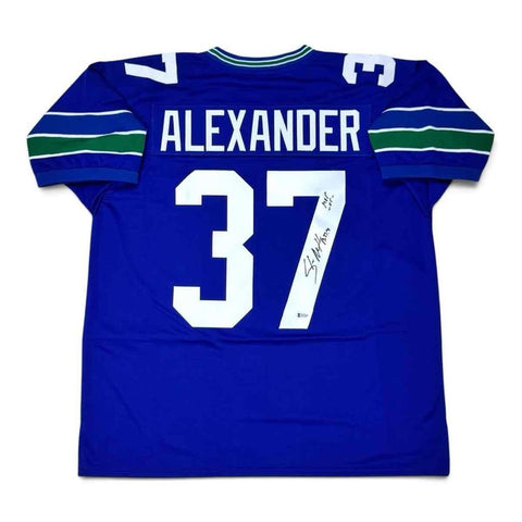 Shaun Alexander Signed Autographed Jersey with "MVP 05" Beckett Authenticated