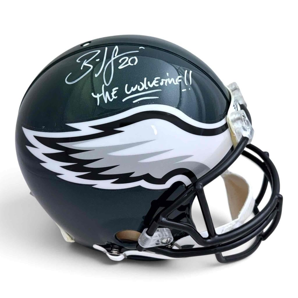 Brian Dawkins Autographed Signed Eagles Authentic VSR4 Helmet - Beckett