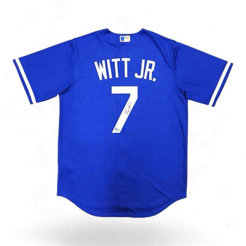 Bobby Witt Jr. Autographed Signed Kansas City Royals Nike Jersey - Beckett