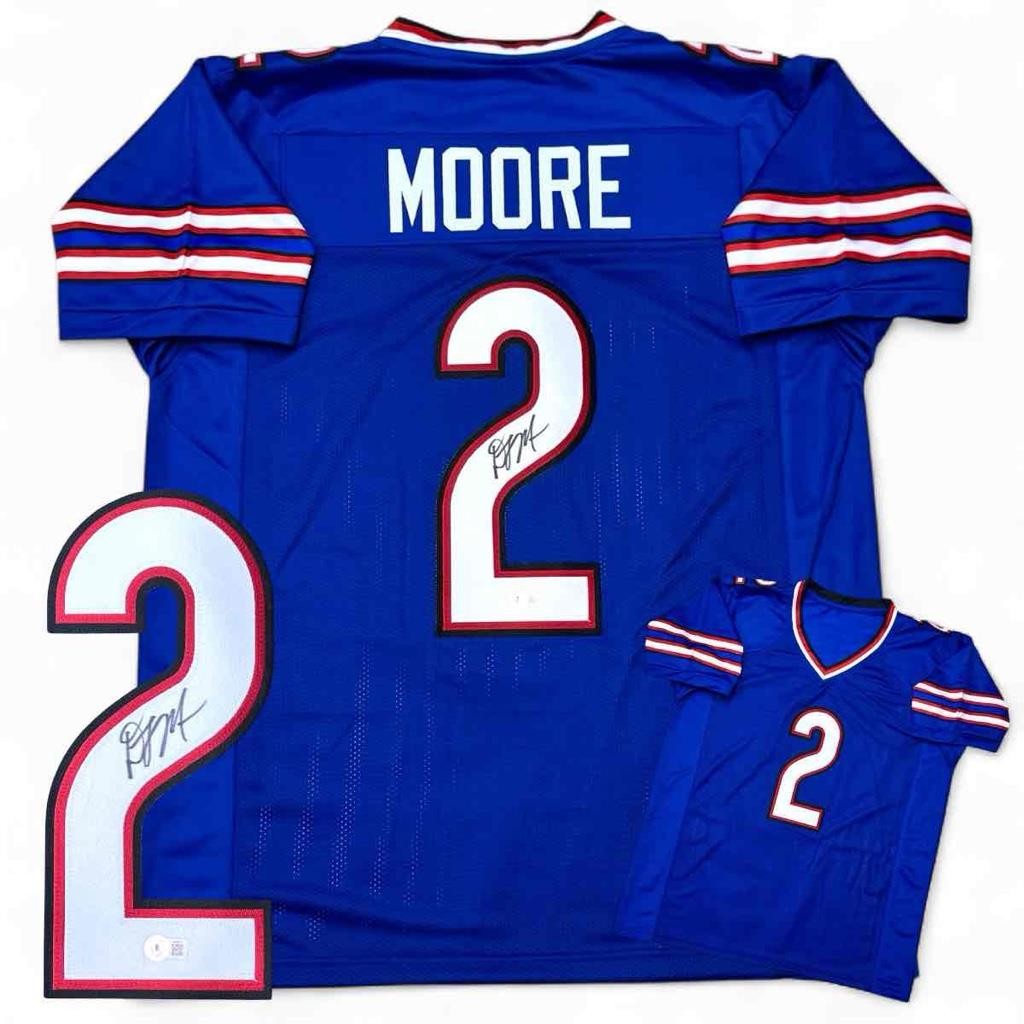 DJ Moore Autographed / Signed Jersey - Beckett Authenticated - Royal
