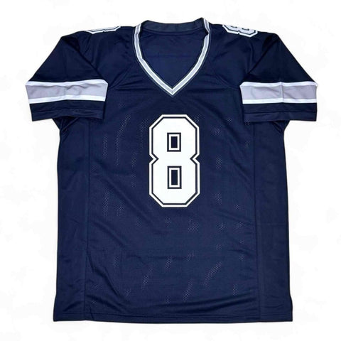 Troy Aikman Autographed Signed Navy Jersey - JSA Authenticated